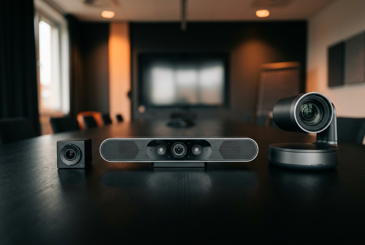 KI-Kameras für Konferenzräume: Huddly, AVer und Logitech im Vergleich